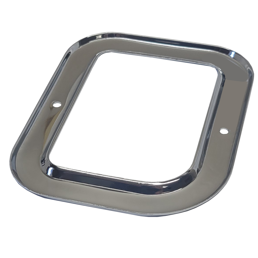 1964 Pontiac GTO/LeMans/Tempest SHIFTER BOOT TRIM PLATE (USED ON 64-65 CARS WITHOUT CONSOLE & 64 CARS WITH CONSOLE) - CHROME | CP1587G