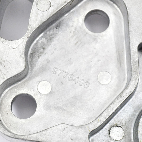 1965 Pontiac GTO/LeMans/Tempest CAST ALUMINUM FACTORY OE HURST 4-SPEED SHIFTER MOUNTING PLATE - FOR MOUNTING AN OEM HURST SHIFTER TO A MUNCIE TRANSMISSION GM 9776403 | CP1608G