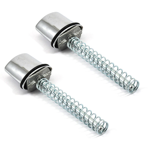 1972 Pontiac GTO/LeMans/Tempest OUTSIDE DOOR HANDLE PUSH CHROME BUTTONS - PR | XP4873Z