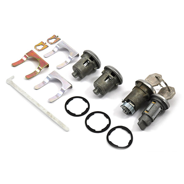 1966 Pontiac GTO/LeMans/Tempest IGNITION, DOOR & TRUNK LOCK KIT (ORIGINAL KEYS) 276 | KL3131G
