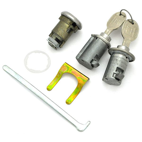 1967 Pontiac GTO/LeMans/Tempest CONSOLE, GLOVE & TRUNK LOCK KIT (LATER KEYS) 255 | KL3133G