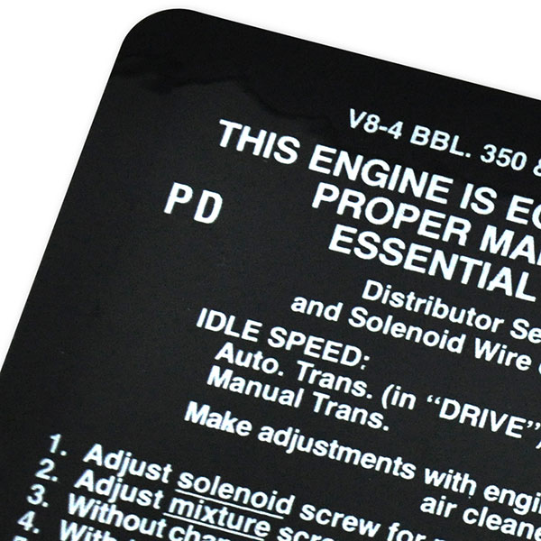 1968 Pontiac GTO/LeMans/Tempest  350/400/428-4V AT/MT EMISSION  (DT0068) | DC1878G