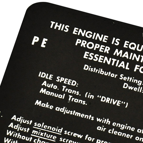 1968 Pontiac GTO/LeMans/Tempest  400 RAM AIR AT/MT EMISSION  (DT0037) | DC1880G