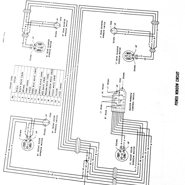 1968 Pontiac GTO/LeMans/Tempest GTO / LEMANS WIRING DIAGRAM MANUAL | MP0048