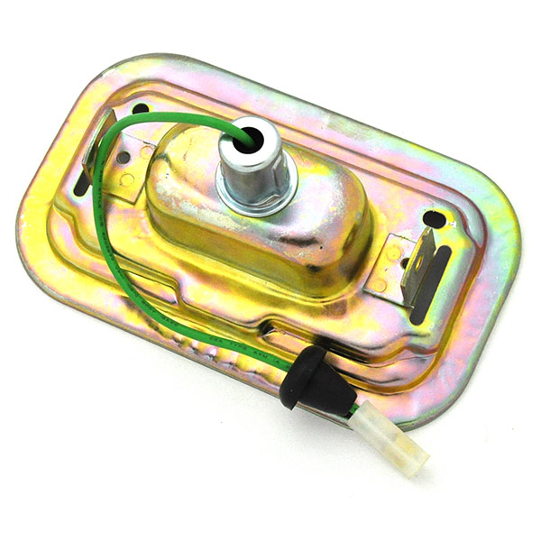 1967 Pontiac GTO/LeMans/Tempest BACKUP LAMP HOUSING (GTO) GOLD CADMIUM PLATED WITH SOCKET - EA | XL4222A