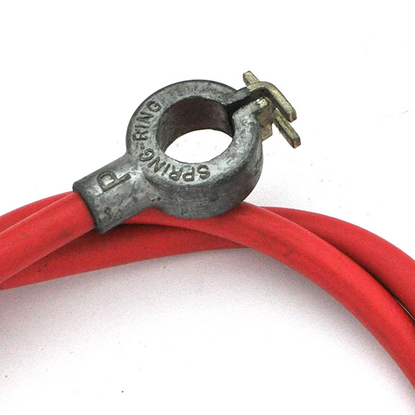 1967 Buick Skylark/GS/Regal/GN S BATTERY CABLE, POSITIVE, V6, V8, 300-340 C.I. EXCEPT GRAN SPORT (SPRING RING CABLE) | 23665