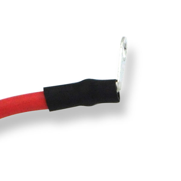 1969 Buick Skylark/GS/Regal/GN S BATTERY CABLE, POSITIVE, WITH INSULATOR BLOCK AND MOUNTING BRACKET, V8, 400/455/ C.I. (SPRING RING CABLE) | 13300