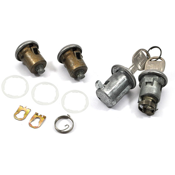 1963 Buick Skylark/GS/Regal/GN GLOVEBOX, TRUNK & DOOR LOCK KIT - LATER KEY 200 | KL3110Z
