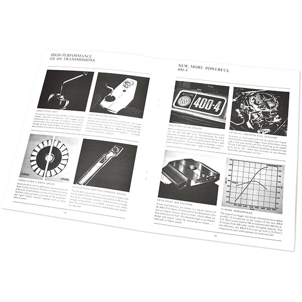 1967 Buick Skylark/GS/Regal/GN SKYLARK/SPECIAL/GS400 ILLUSTRATED FACTS AND FEATURE MANUAL | MP0031