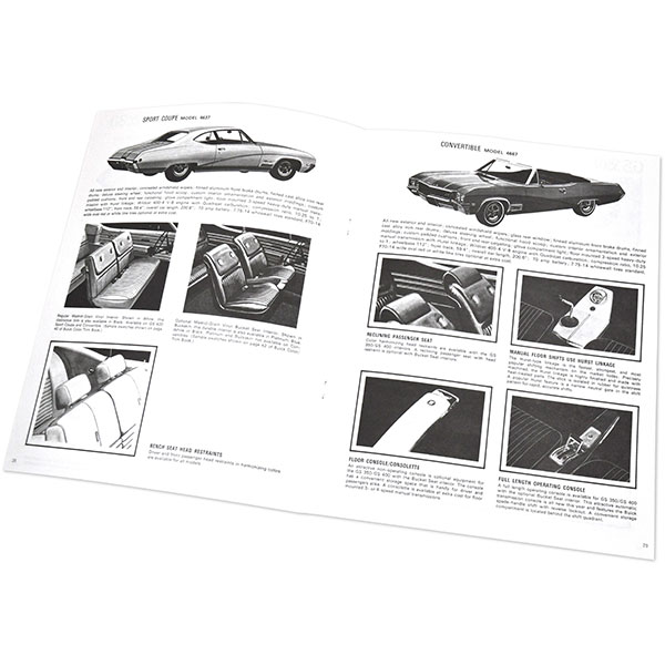 1968 Buick Skylark/GS/Regal/GN SKYLARK/SPECIAL/GS ILLUSTRATED FACTS AND FEATURE MANUAL | MP0375
