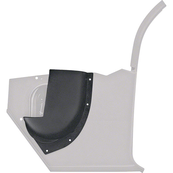 1968 Pontiac Firebird/TransAm KICK PANEL PLASTIC COVER - RH | IN2797F