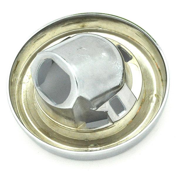 1967 Pontiac Firebird/TransAm SAIL PANEL COURTESY LAMP LENS BEZEL CHROME POT METAL | IN3055Z