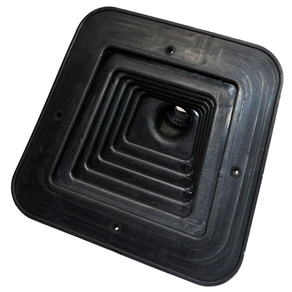 1970 Pontiac Firebird/TransAm 4-SPEED SHIFTER BOOT MANUAL TRANSMISSION UPPER MOUNTS ON TOP OF CARPET GM # 3973966 | CP1535F
