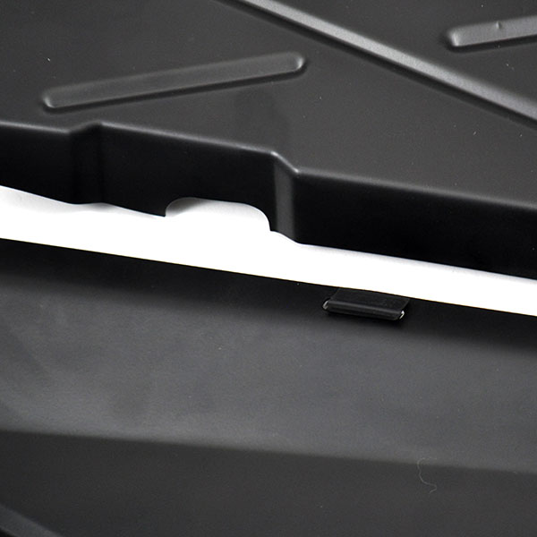 1968 Pontiac Firebird/TransAm RADIATOR SUPPORT UPPER BAFFLE FILLER PANELS; WITH HO, 400CI OR FACTORY AC; PAIR | BP1237F