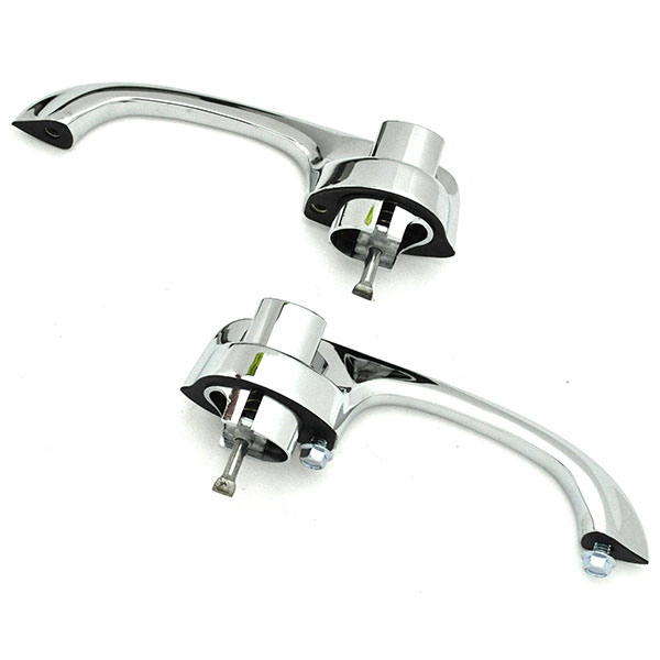 1969 Pontiac Firebird/TransAm OUTSIDE DOOR HANDLE KIT WITH BUTTONS CHROME NEW | XP4866Z