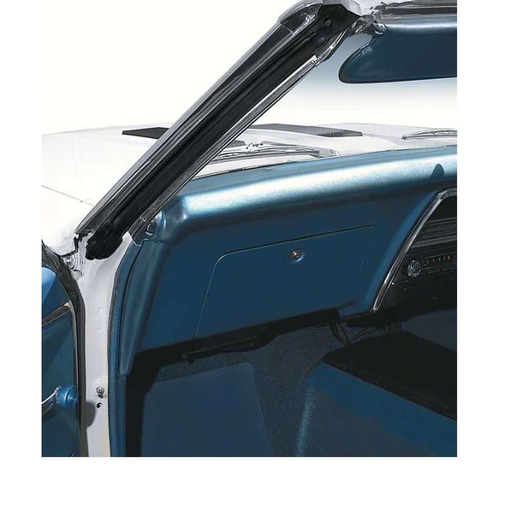 1968 Pontiac Firebird/TransAm PILLAR POST WEATHERSTRIPPING - PR | WS3764F