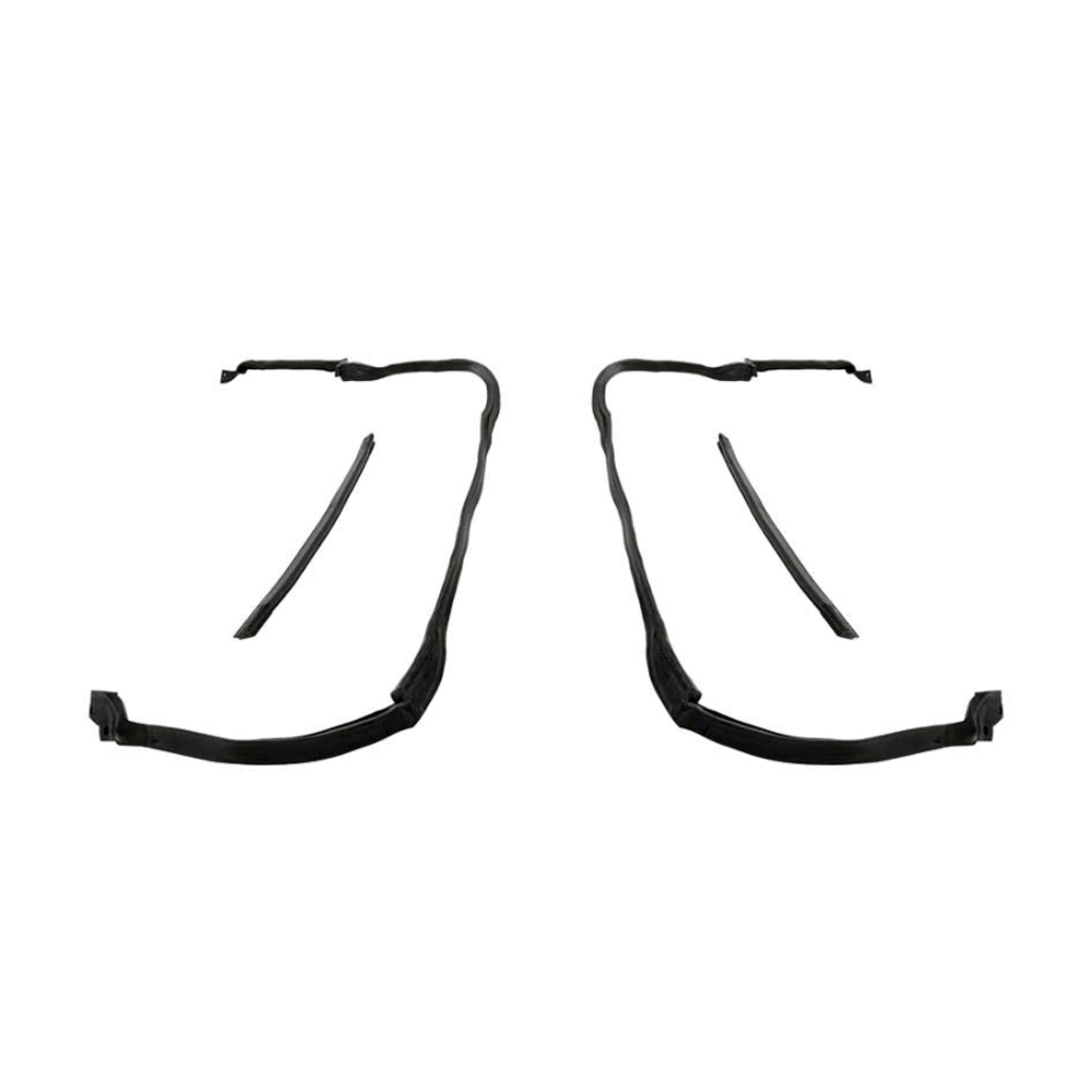 1975 Pontiac Firebird/TransAm HURST 1ST DESIGN 4 PIECE WEATHERSTRIPPING KIT (2 T-TOP SEALS & 2 BODY SEALS) | WS3767F