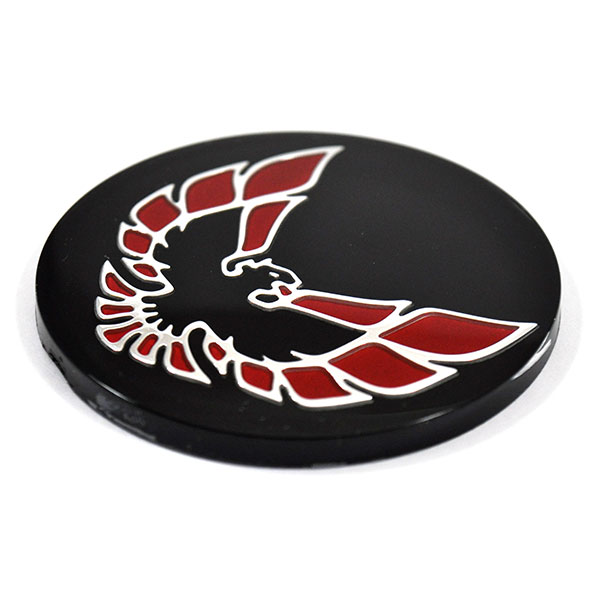 1977 Pontiac Firebird/TransAm HONEYCOMB/TURBO/SNOWFLAKE RED BIRD EMBLEM CENTER CAP INSERT GM 527087 - EA | WT3849F
