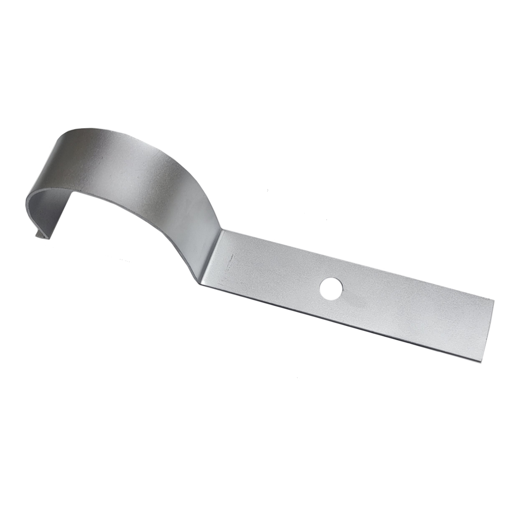 1969 Pontiac Firebird/TransAm SPACE SAVER INFLATOR BOTTLE HOLD DOWN BRACKET WITH LARGE BOTTLE (FITS 67-EARLY 69) | TR3516F