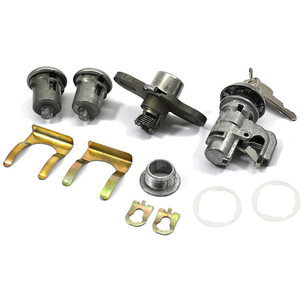 1971 Pontiac Firebird/TransAm GLOVEBOX, TRUNK & DOOR LOCK KIT - LATER KEY 191 | KL3137F
