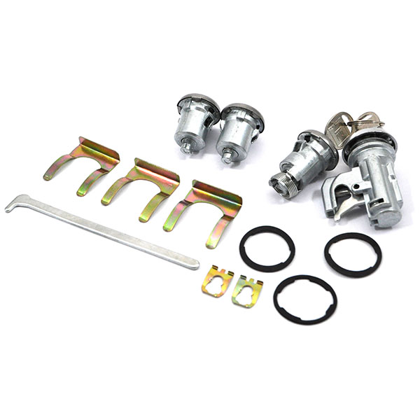 1977 Pontiac Firebird/TransAm GLOVEBOX, TRUNK & DOOR LOCK KIT - LATER KEY CL-193 | KL3139F