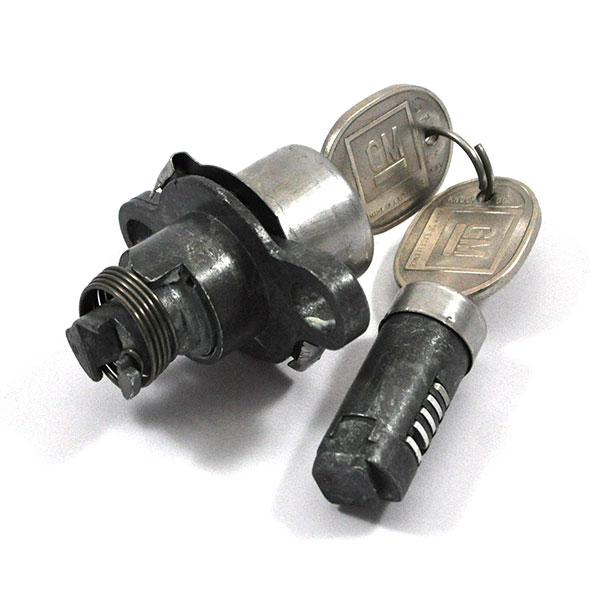 1969 Pontiac Firebird/TransAm GLOVEBOX & TRUNK LOCK KIT (KEYED CYLINDER ONLY, NO HOUSING) - LATER KEY 186 | KL3165F