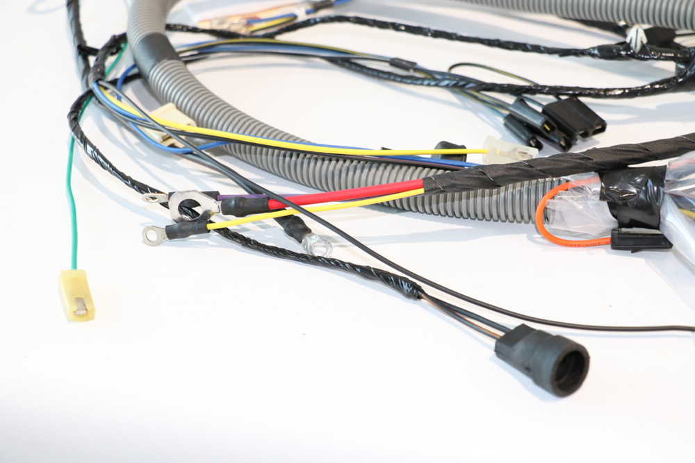 1973 Pontiac Firebird/TransAm ENGINE HARNESS, V8 (EARLY PRODUCTION TO 3/15/73 WITH E.G.R. SOLENOID SWITCH) | FB33561N