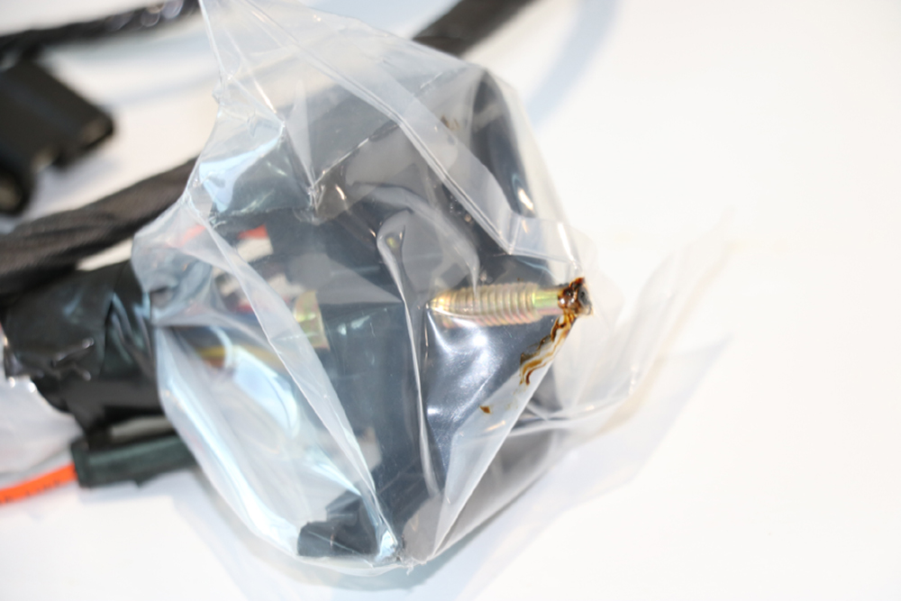 1973 Pontiac Firebird/TransAm ENGINE HARNESS, V8 (EARLY PRODUCTION TO 3/15/73 WITH E.G.R. SOLENOID SWITCH) | FB33561N