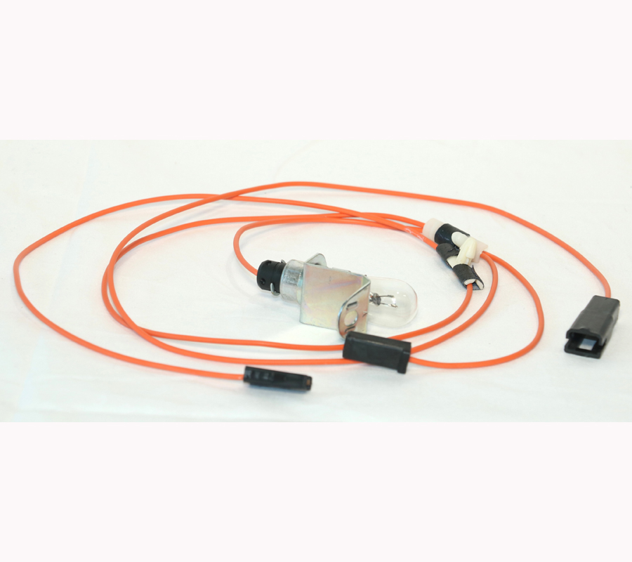 1972 Pontiac Firebird/TransAm TRUNK LAMP LIGHT ASSEMBLY, WITH LEAD WIRE AND EXTENSION WIRE | CA03102