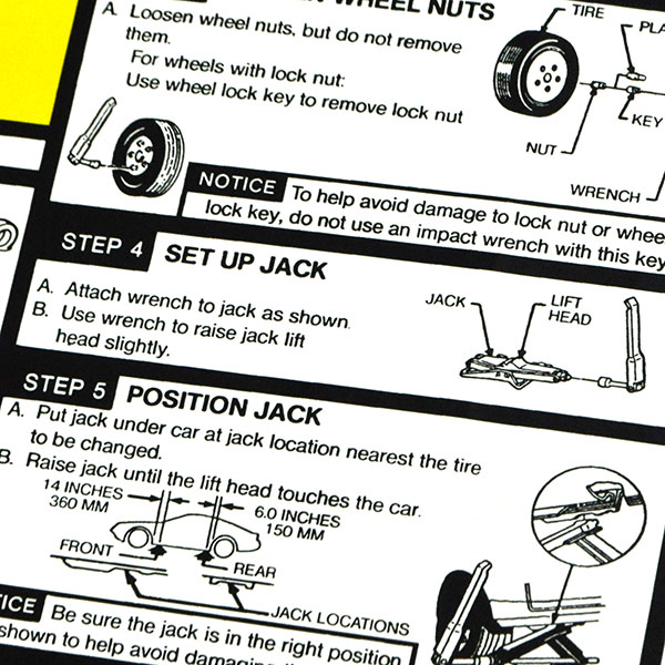 1991 Pontiac Firebird/TransAm LATE JACK INST FIREBIRD (DT0593) | DC1944F