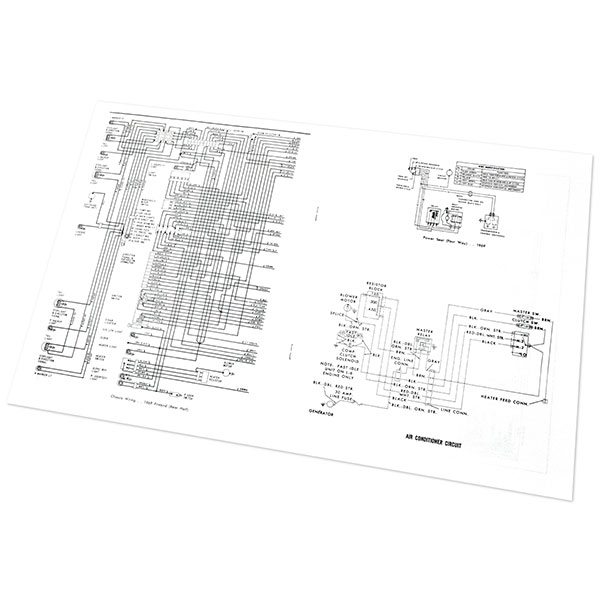 1969 Pontiac Firebird/TransAm FIREBIRD/TRANS AM WIRING DIAGRAM MANUAL | MP0069
