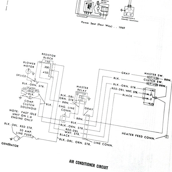 1969 Pontiac Firebird/TransAm FIREBIRD/TRANS AM WIRING DIAGRAM MANUAL | MP0069