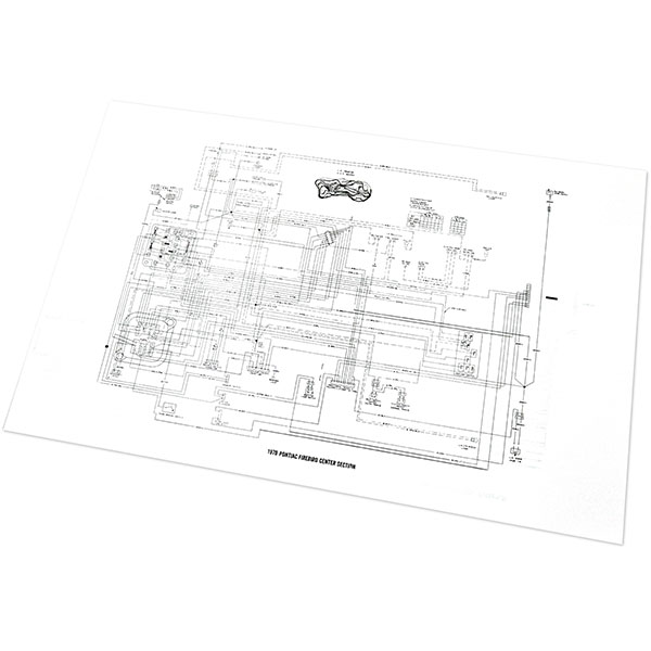 1970 Pontiac Firebird/TransAm FIREBIRD/TRANS AM WIRING DIAGRAM MANUAL | MP0148