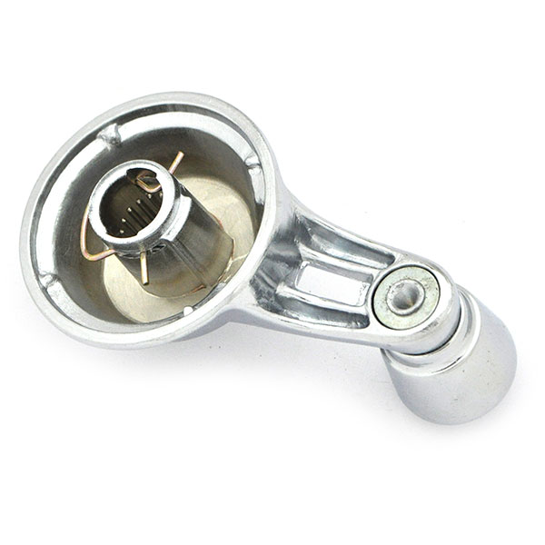 1961 Chevrolet Impala/Caprice/Bel Air VENT WINDOW HANDLE DOUBLE ARM (CHROME KNOB) - EA | IN3263Z