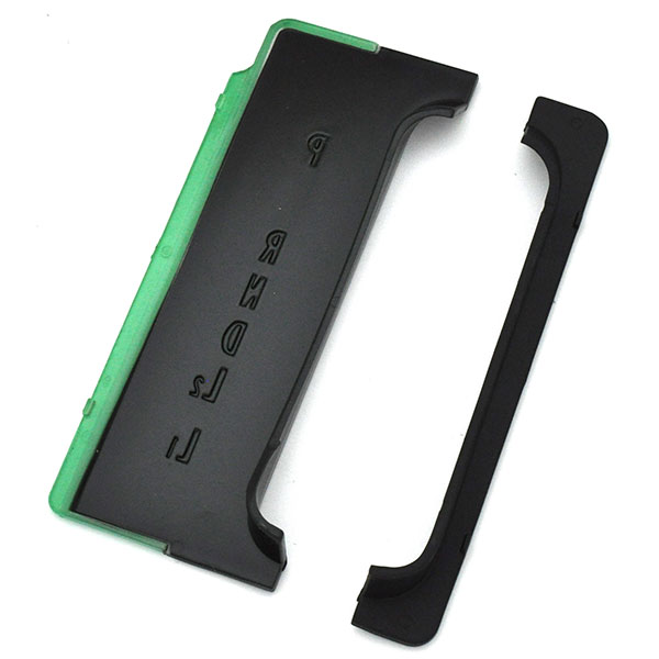 1965 Chevrolet Impala/Caprice/Bel Air CONSOLE SHIFT PLATE & LENS WITH TURBO (STD, BLACK TRIM) | CP1561P