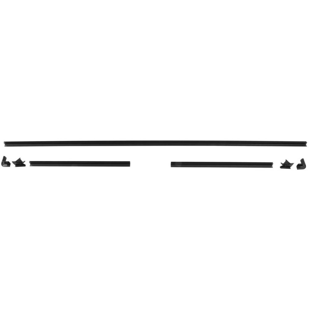1965 Chevrolet Chevelle/Malibu REAR WINDOW INNER TRIM COMPLETE (COUPE) - 7 PIECE SET (4171) | IN3270V