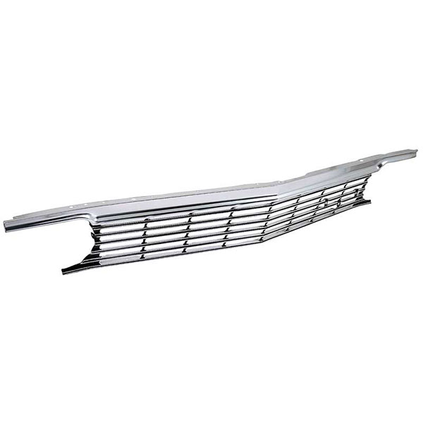1966 Chevrolet Impala/Caprice/Bel Air UPPER FRONT GRILL ASSEMBLY; STAMPED ALUMINUM 3869745 | GH2789P