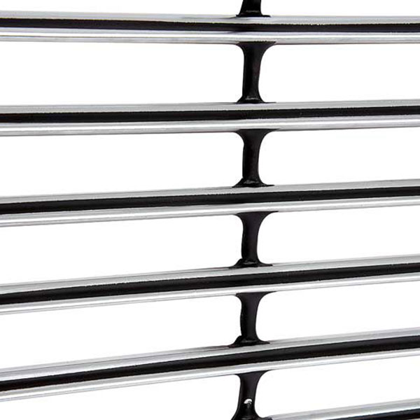 1966 Chevrolet Impala/Caprice/Bel Air UPPER FRONT GRILL ASSEMBLY; STAMPED ALUMINUM 3869745 | GH2789P