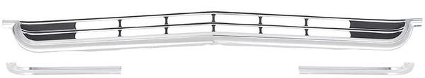 1966 Chevrolet Impala/Caprice/Bel Air LOWER GRILL AND EXTENSIONS; 3 PIECE SET GM 3869746 | GH2790P