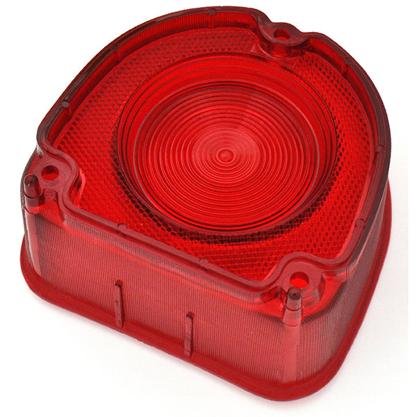 1968 Chevrolet Impala/Caprice/Bel Air TAIL LIGHT LENS (IMPALA) 1 SILVER CIRCLE WITH NO TRIM - EA | XL4957P