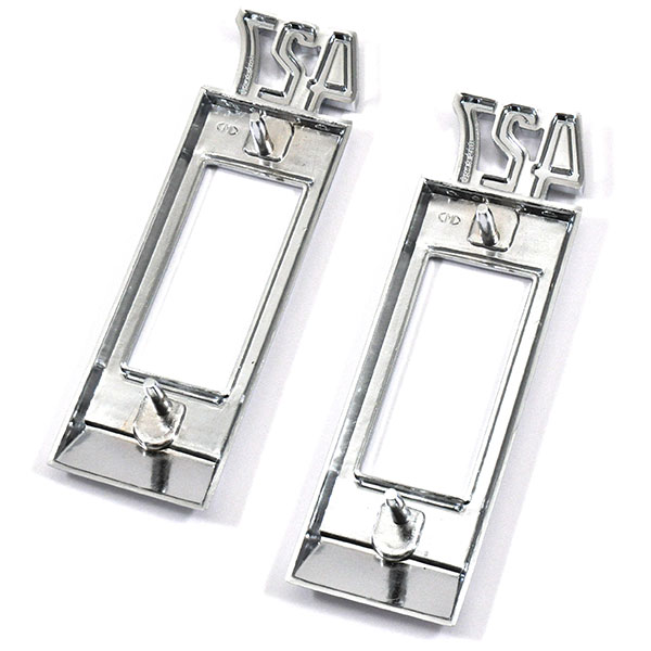 1969 Chevrolet Impala/Caprice/Bel Air FRONT MARKER LIGHT CHROME BEZELS (ENGINE SIZE 427) PAIR | XL5005P