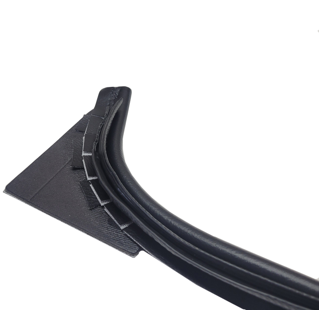 1970 Chevrolet Chevelle/Malibu DOOR JAMB MOLDED WINDLACE (BLACK) - PR | IN2553Z