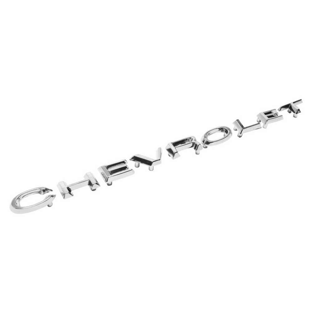 1969 Chevrolet Impala/Caprice/Bel Air IMPALA HOOD LETTERS 'CHEVROLET' - SET | EM2464P