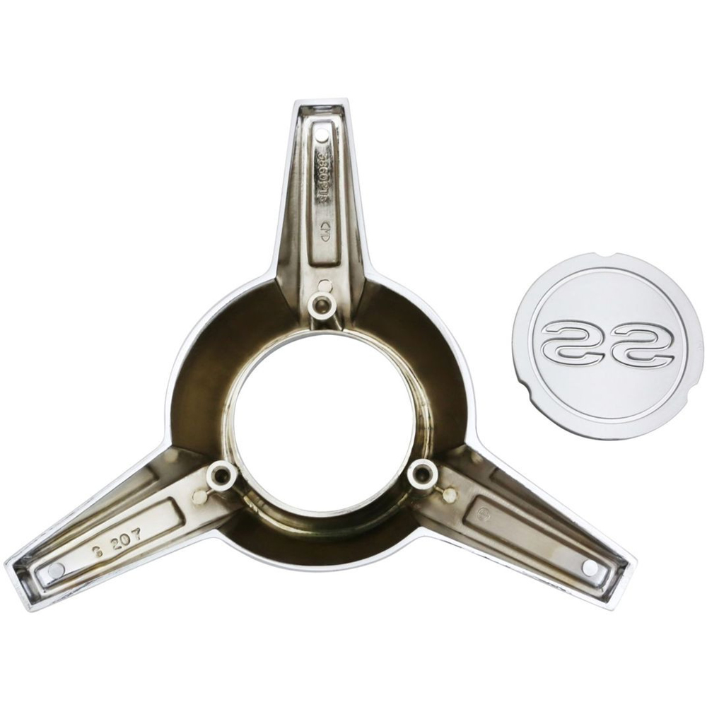 1966 Chevrolet Impala/Caprice/Bel Air WHEEL COVER SPINNERS (SS WITH RETAINER) - SET OF 4 | WT4861P
