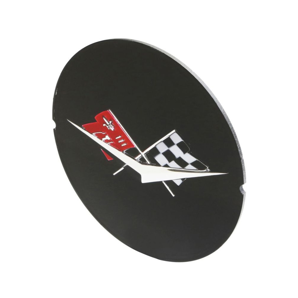 1960 Chevrolet Impala/Caprice/Bel Air BLACK CROSS FLAG EMBLEM - EA | WT4865P