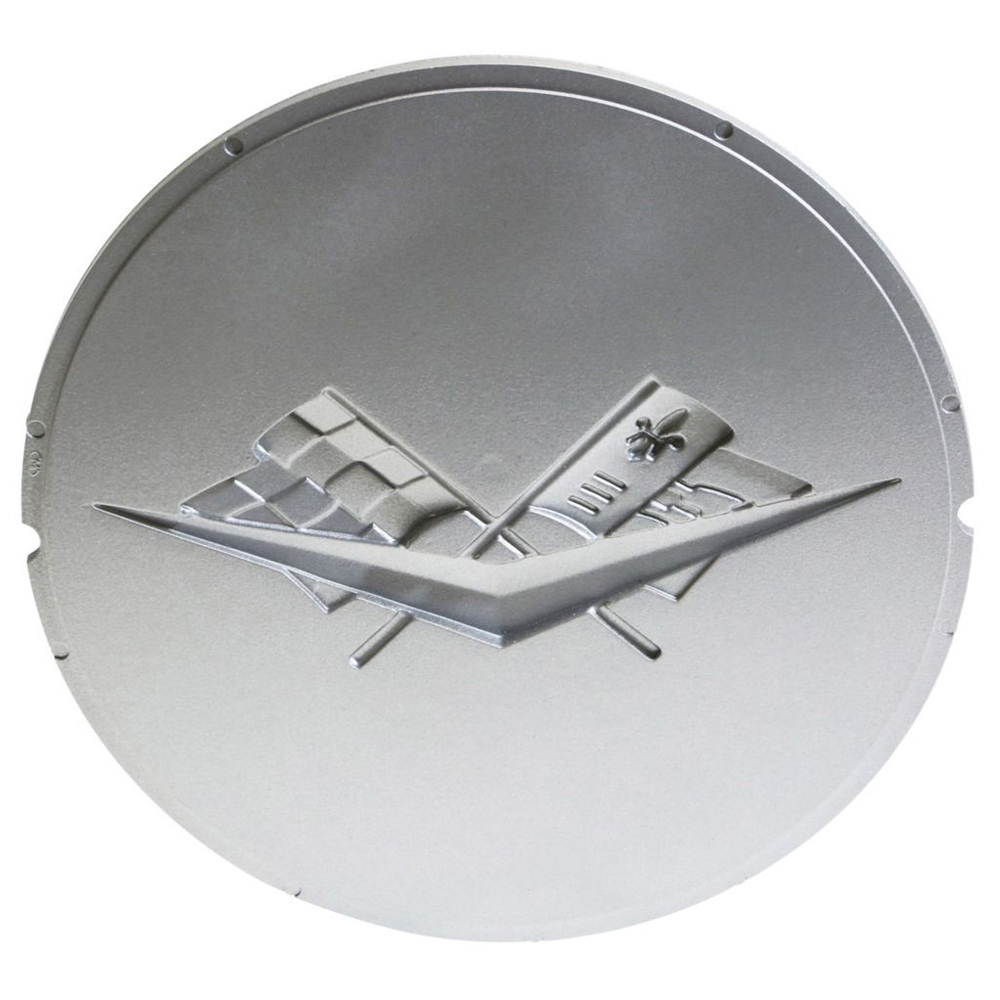 1960 Chevrolet Impala/Caprice/Bel Air BLACK CROSS FLAG EMBLEM - EA | WT4865P