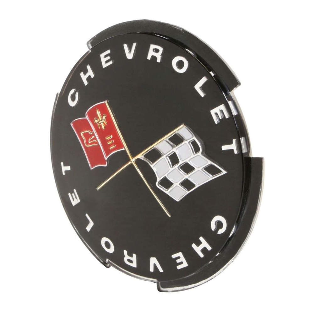 1961 Chevrolet Impala/Caprice/Bel Air CROSS FLAG EMBLEM - EA | WT4867P