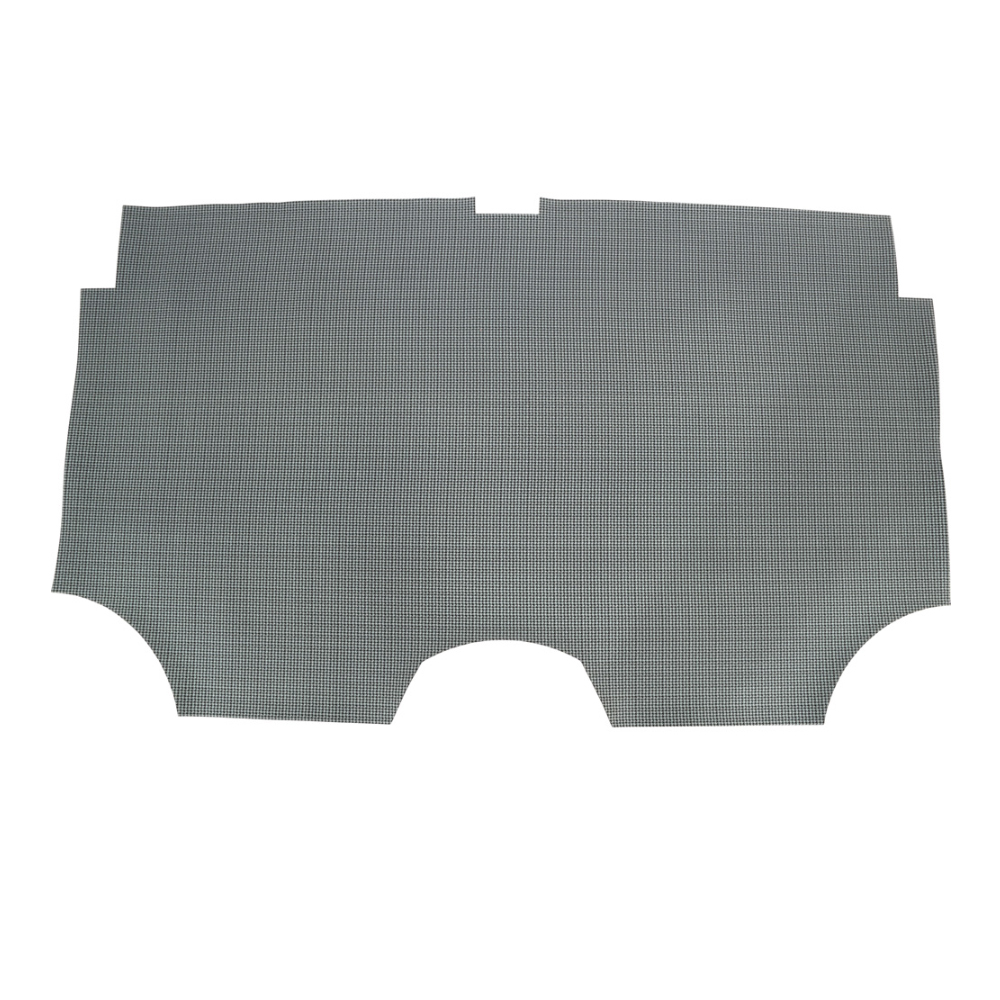 1966 Chevrolet Impala/Caprice/Bel Air TRUNK MAT - RUBBER AQUA HOUNDSTOOTH (COUPE) | TR3822P