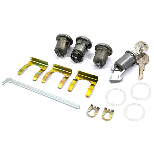 1966 Chevrolet Impala/Caprice/Bel Air GLOVEBOX, TRUNK & DOOR LOCK KIT - LATER KEY 180 | KL3547P