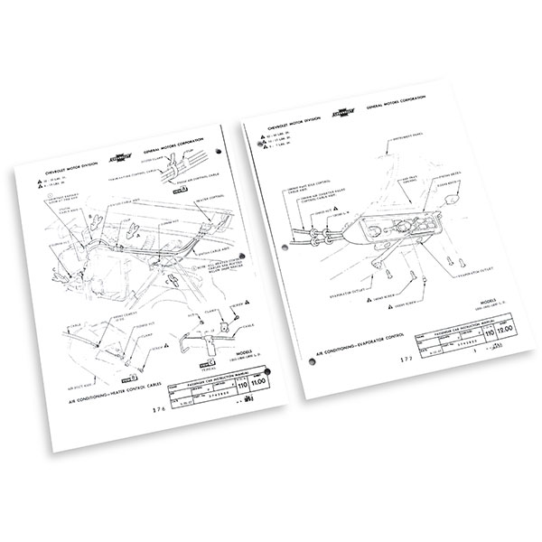 1958 Chevrolet Impala/Caprice/Bel Air FACTORY ASSEMBLY MANUAL | BK1072P